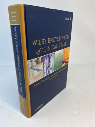 Item #37473 WILEY ENCYCLOPEDIA OF CLINICAL TRIALS. Volume 4. Q-Z Index. Ralph B. D'Agostino...