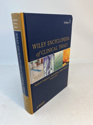 Item #37474 WILEY ENCYCLOPEDIA OF CLINICAL TRIALS. Volume 3. K-P Index. Ralph B. D'Agostino...