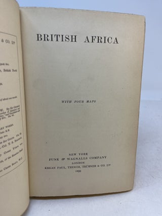 BRITISH AFRICA. Volume II.
