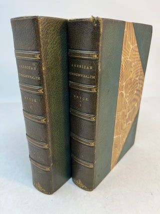 Item #37837 THE AMERICAN COMMONWEALTH (2 volume set, complete) (Fine Binding). James Bryce