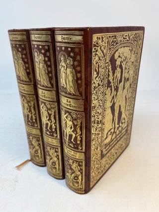 Item #37990 LA DIVINE COMEDIE (3 volume set, complete). Dante Alighieri, Sandro Botticelli