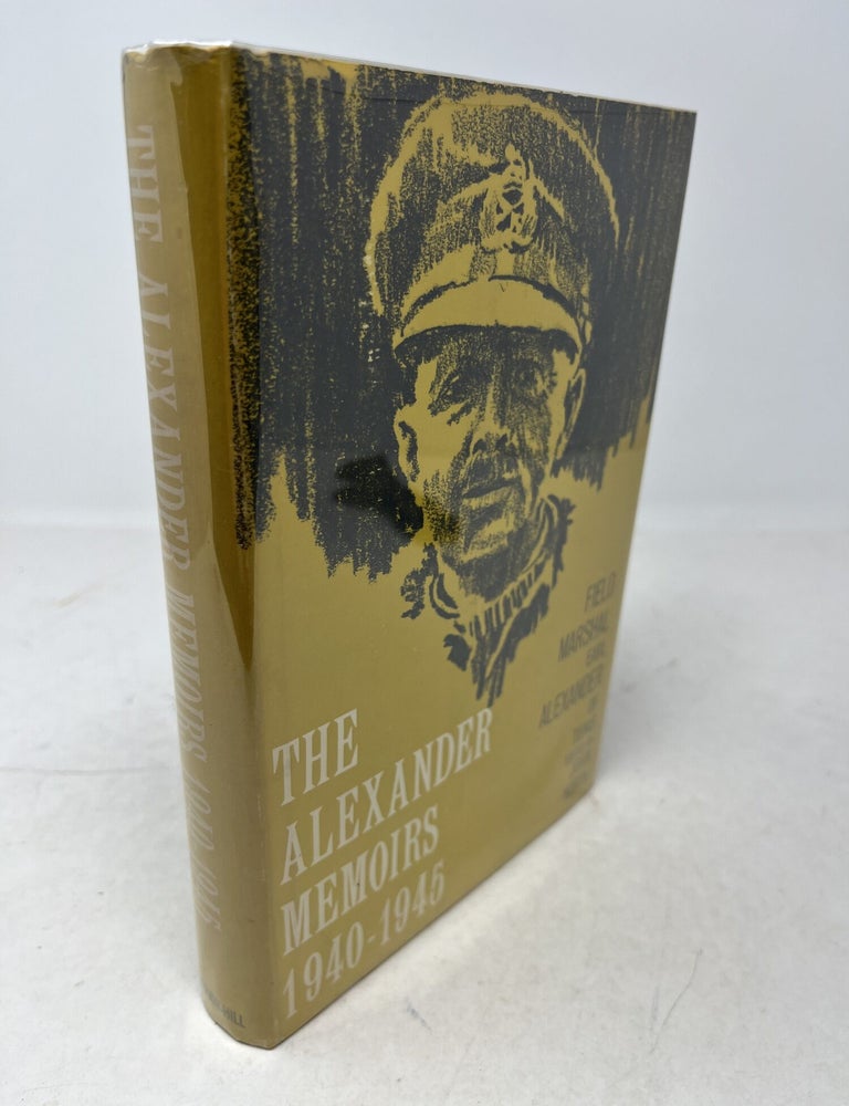 Item #38752 THE ALEXANDER MEMOIRS 1940 - 1945. Earl Alexander, John North.