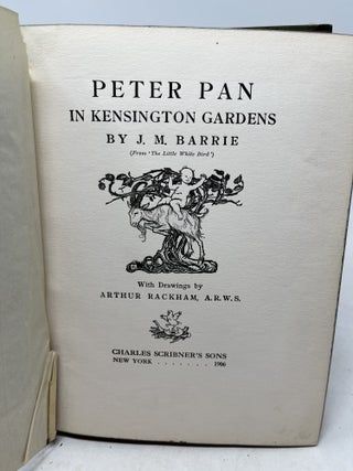 PETER PAN IN KENSINGTON GARDENS