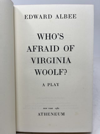 WHO'S AFRAID OF VIRGINIA WOOLF? A Play