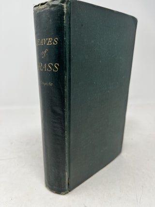 LEAVES OF GRASS (bound with) PASSAGE TO INDIA