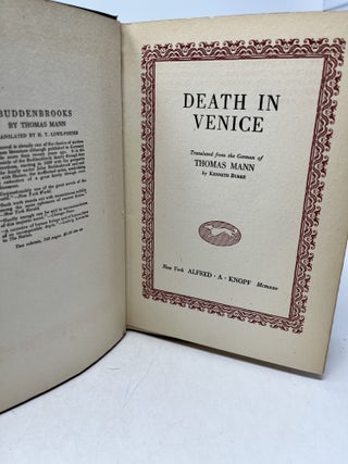 DEATH IN VENICE