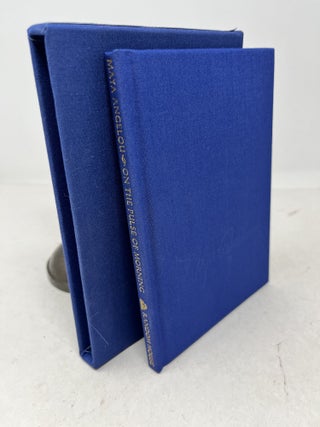 Item #38913 ON THE PULSE OF MORNING (Signed). Maya Angelou