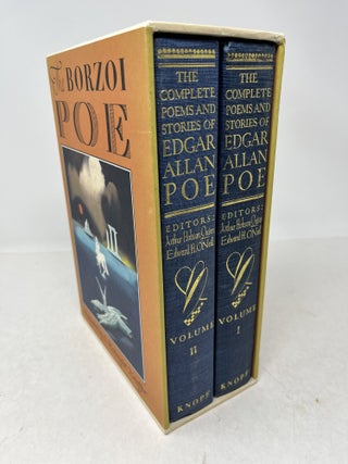 Item #38918 THE COMPLETE POEMS AND STORIES OF EDGAR ALLAN POE. (2 volume set, complete). Edgar...