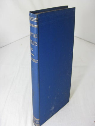 Item #5695 Scripture Portraits And Other Miscellanies. Arthur Penrhyn Stanley