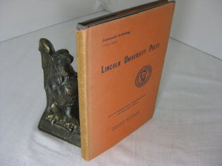 Item #6113 LINCOLN UNIVERSITY POETS. Waring Cuney, Langston Hughes, eds Bruce McM. Wright