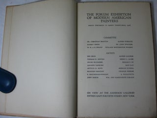 The Forum Exhibition of Modern American Painters March Thirteenth to March Twenty-Fifth, 1916