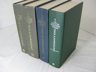 Item #9835 The Collected Scientific Papers of Paul A. Samuelson Volumes 1-4. Four volumes. Paul...