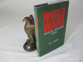 Item #CE225580 WORLD WAR II; Medical Services, India ( SIGNED ). B. L. Raina