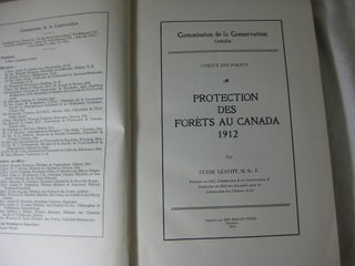 PROTECTION DES FORETS AU CANADA 1912.