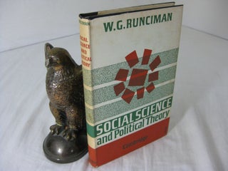 Item #CE228992 SOCIAL SCIENCE AND POLITICAL THEORY. W. G. Runciman