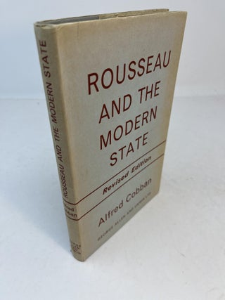 Item #CE232674 ROUSSEAU AND THE MODERN STATE. Alfred Cobban