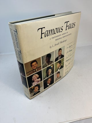 Item #CE233716 FAMOUS FACES: A Photograph Album of Personal Reminiscences. L. Arnold Weissberger
