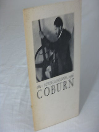 Item #CE233882 ALVIN LANGDON COBURN, 1882-1966; An exhibition of photographs from the...