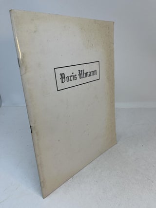 Item #CE233892 DORIS ULMANN. PHOTOGRAPHS OF APPALACHIAN CRAFTSMEN. Ray Menze, preface