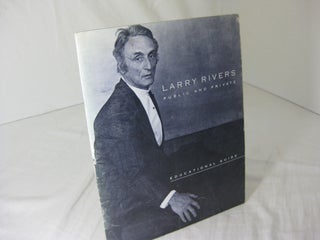 Item #CE234524 LARRY RIVERS: Public and Private; Educational Guide. Larry Rivers, artist