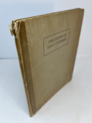 Item #CE234925 THE COFFIN OF SAINT CUTHBERT. E. Kitzinger, D. McIntyre, introduction