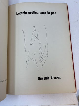 LETANIA EROTICA PARA LA PAZ. (Signed)