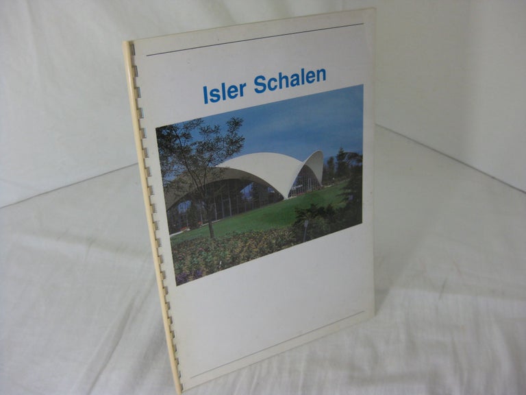 Item #CE235182 ISLER SCHALEN. Heinz Isler, architect.