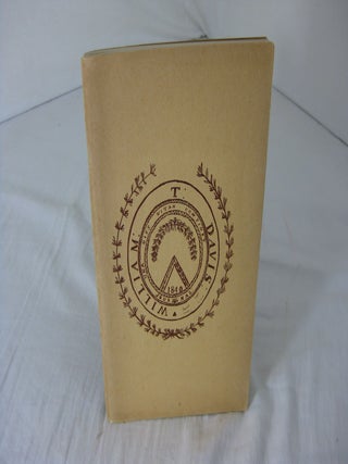 Item #CE235372 JOURNAL OF WILLIAM THOMAS DAVIS OF PLYMOUTH, MASSACHUSETTS 1840 and 1843. William...